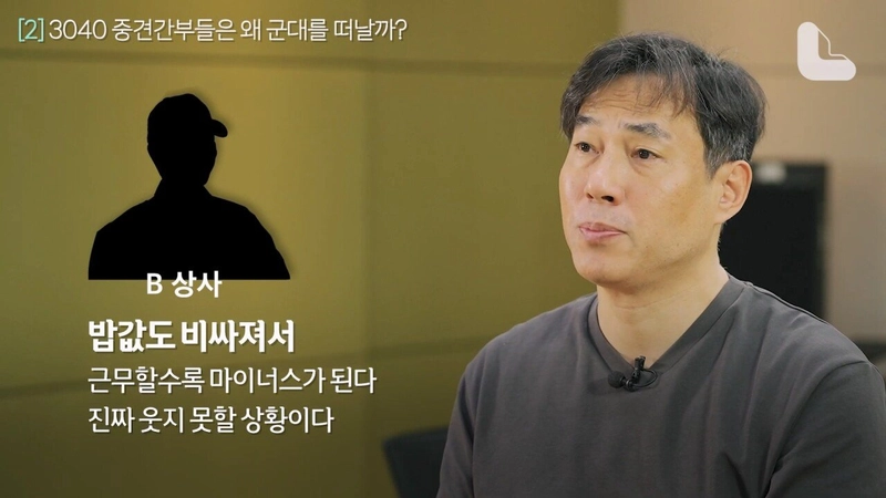 “이래서 정든 군을 떠났습니다” 정년과 연금 포기하고 장교‧부사관들 조기전역 급증하는 이유는 [노컷 익스플레인]_20240607_193057.366.jpg 육군상사 세후 실수령 288만원... 군대떠난다....