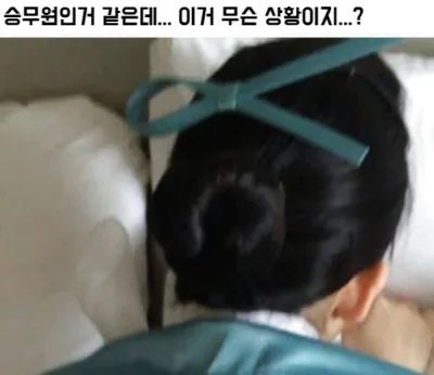 승무원 이거 무슨 상황이냐..